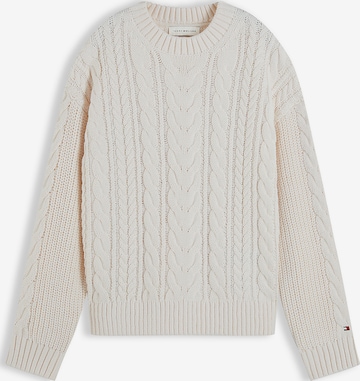 TOMMY HILFIGER Pullover in Beige: Vorderseite