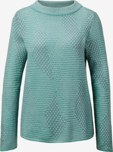 Goldner Pullover in mint, Produktansicht