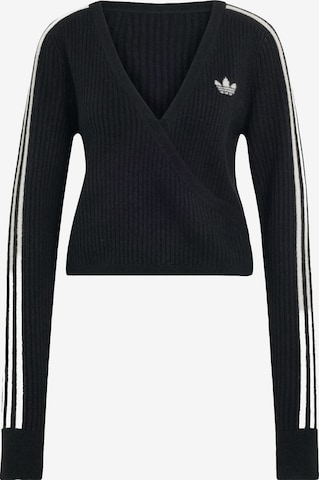 ADIDAS ORIGINALS Πουλόβερ σε μαύρο: μπροστά