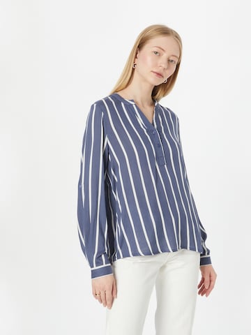 Kaffe Bluse 'Stridy' in Blau: predná strana