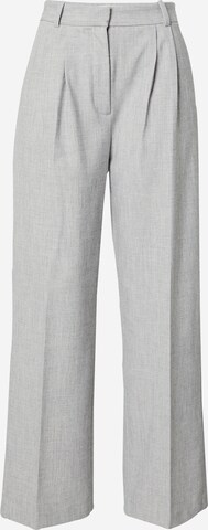 Abercrombie & Fitch Loose fit Pleated Pants 'SLOANE' in Grey: front