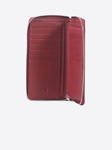 Porte-monnaies 'Kopenhagen  1' margelisch en rouge