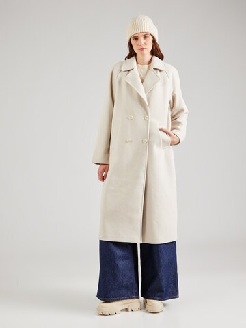 Manteau mi-saison 'YASMARGOT' YAS en beige : devant