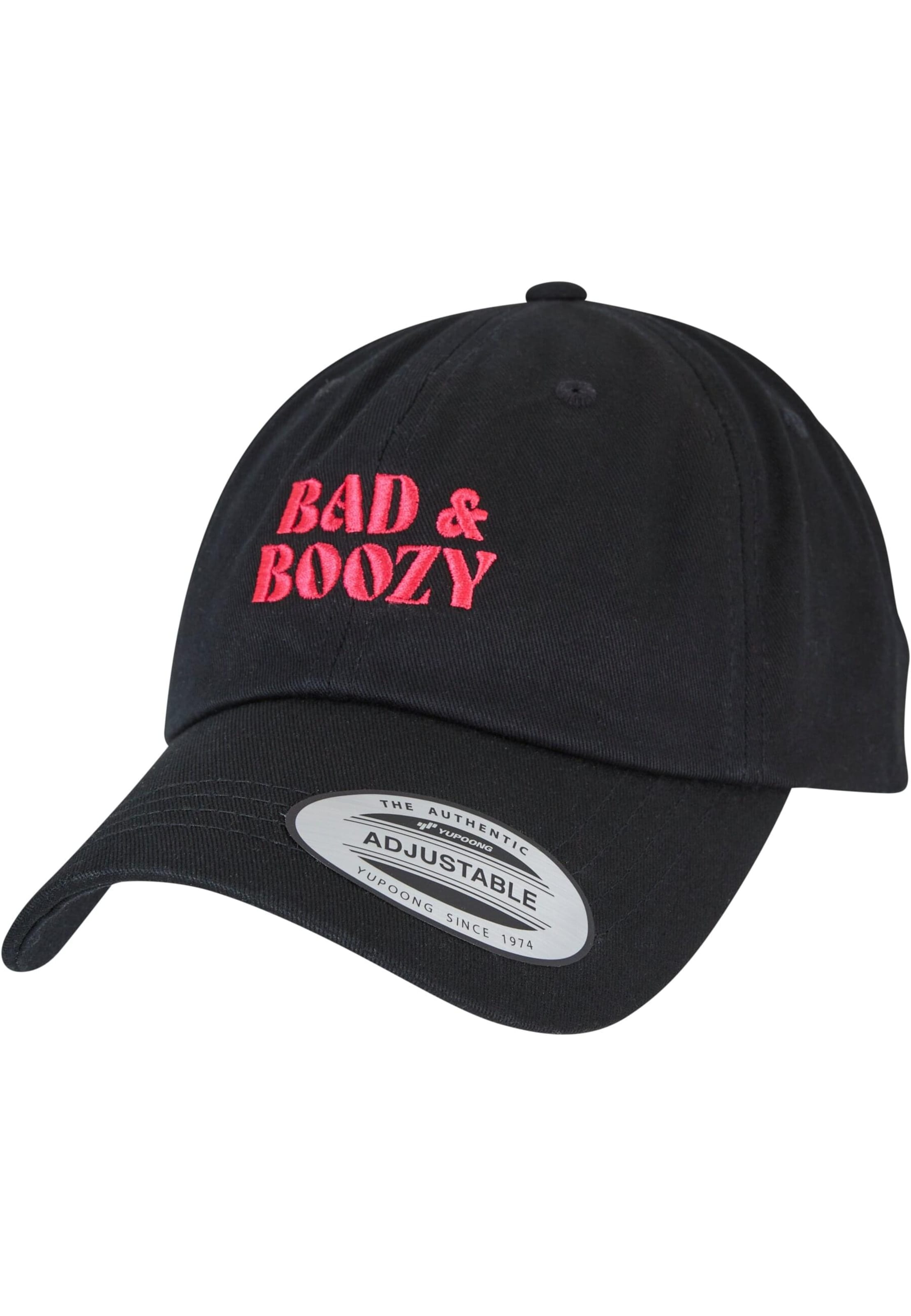 Cappello da baseball 'Bad & Boozy' di Days Beyond in nero: frontale
