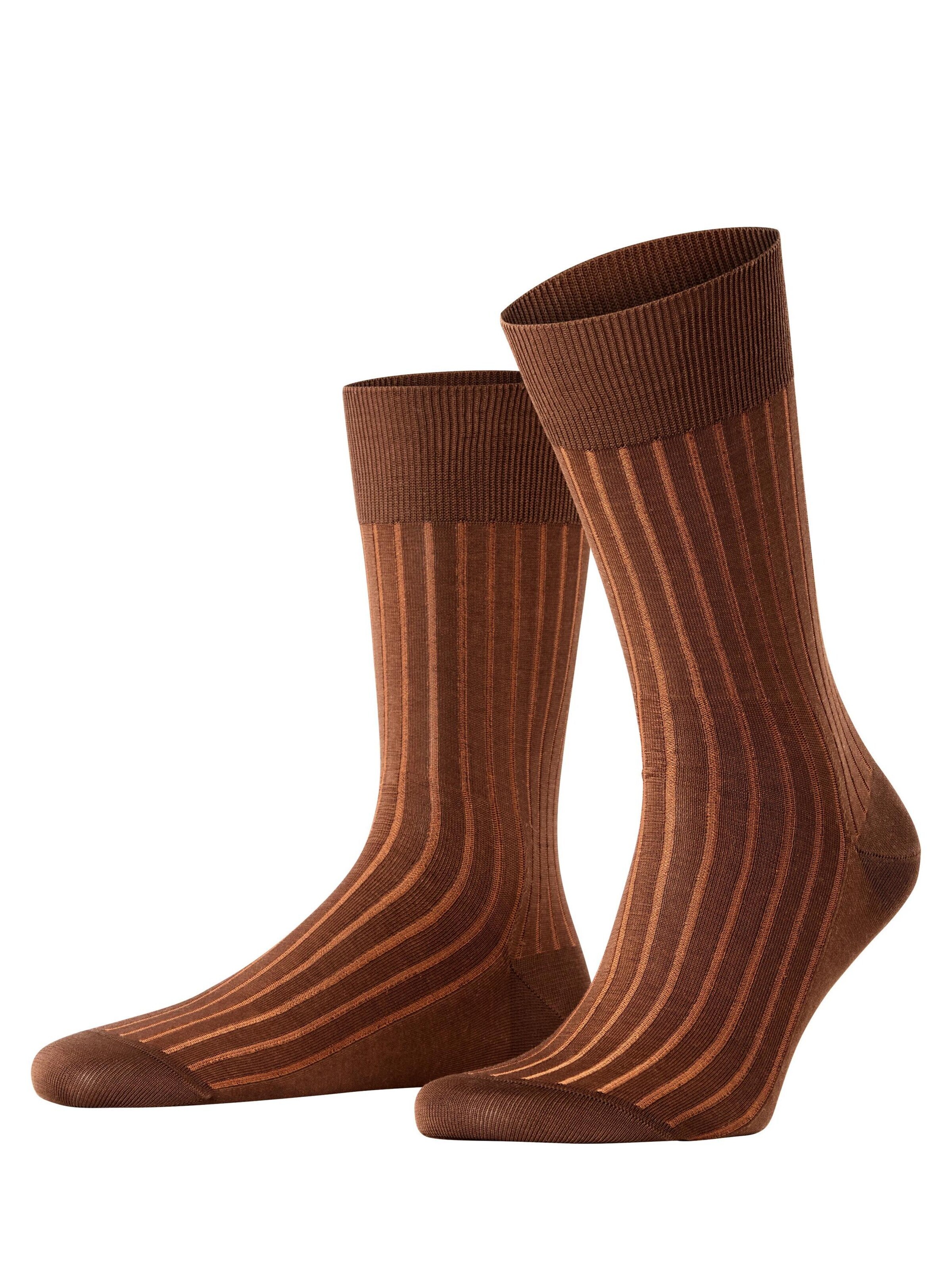 FALKE Socken 'Shadow'‌‌‌‌‌‌‌‌ in Braun: Vorderseite