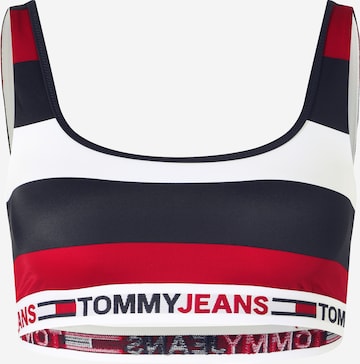 Tommy Hilfiger Underwear Bikini Top in Blue: front