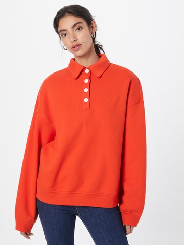 LEVI'S ® Sweatshirt 'Stevie Sweatshirt' in Orange: predná strana