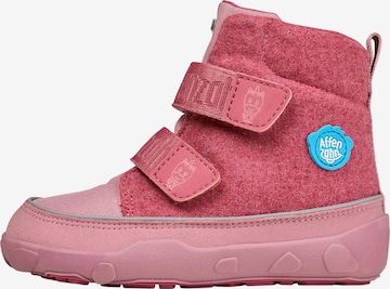 Affenzahn Stiefel 'Einhorn' in Pink: predná strana