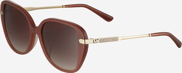 Michael Kors - Gafas de sol 'FLATIRON' en marrón: frente