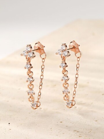 Boucles d'oreilles 'Blossom' Hey Happiness en or