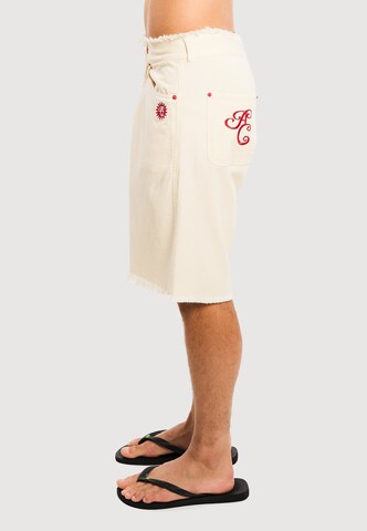 Baggy Jean 'Hï AC' Another Cotton Lab en blanc