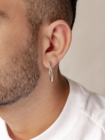 Hey Happiness Earring 'Mid Chunky' in Silver