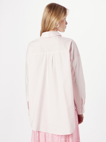 DRYKORN Blouse 'AAKE' in Roze