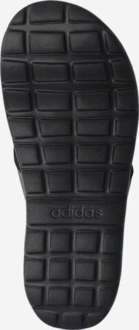 ADIDAS SPORTSWEAR Сандали с разделител за пръстите 'Comfort' в черно