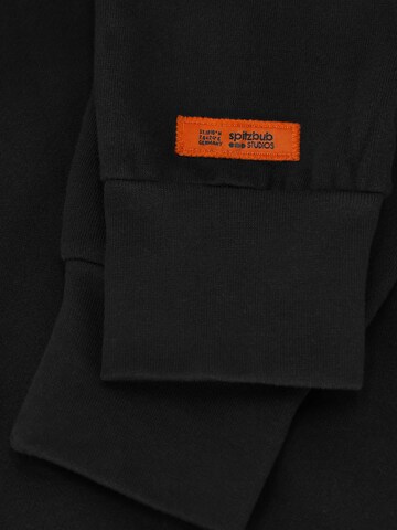 SPITZBUB Sweatshirt in Black