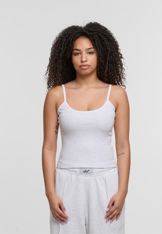 DEF Top in Grau: Vorderseite