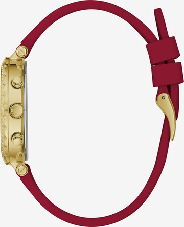 GUESS Analoog horloge 'Solstice' in Rood