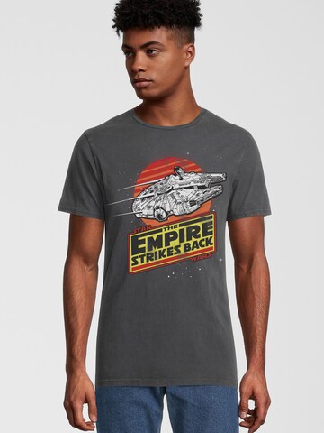 Maglietta 'Star Wars' di Recovered in grigio: frontale