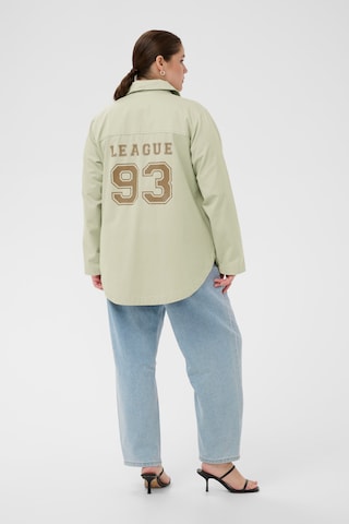 Veste mi-saison 'KCCicana' KAFFE CURVE en beige