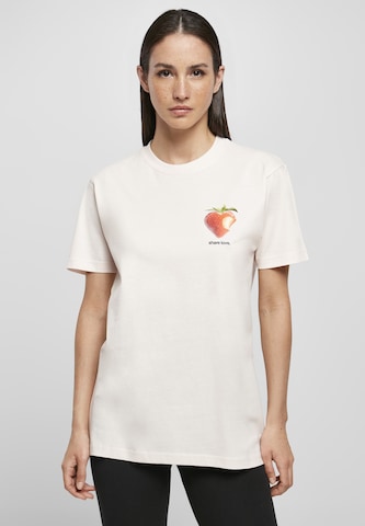 Merchcode T-Shirt in Weiß: Vorderseite