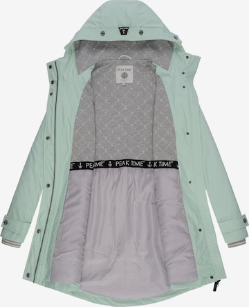 Peak Time Raincoat 'L60042' in Green