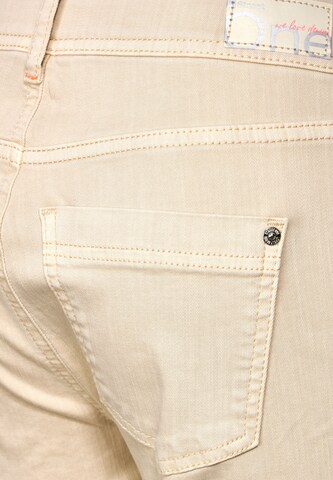 STREET ONE Slimfit Jeans in Beige