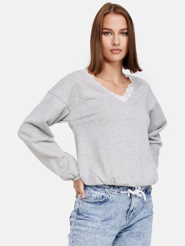 Orsay - Sweatshirt em cinzento: frente