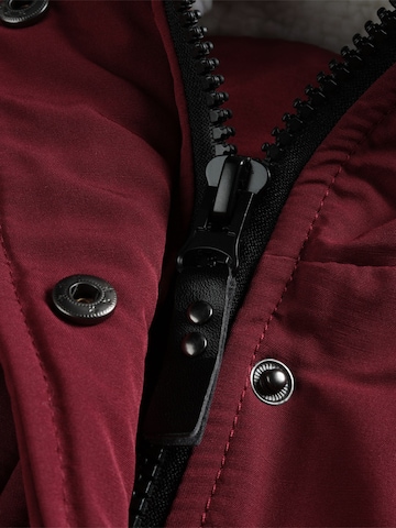 YOUTHUP Winter Jacket in Red