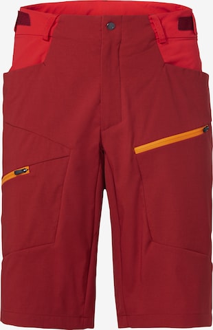 VAUDE Regular Outdoorhose 'Tekoa STS III' in Rot: predná strana