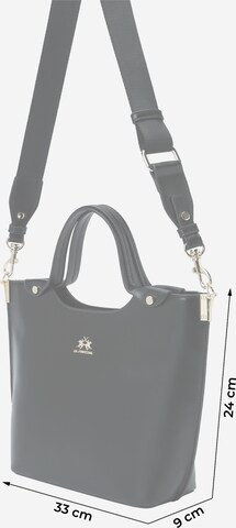 La Martina Handbag 'GUENDA' in Black
