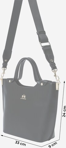 La Martina Handtasche 'GUENDA' in Schwarz