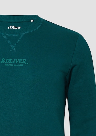 s.Oliver Sweatshirt in Groen