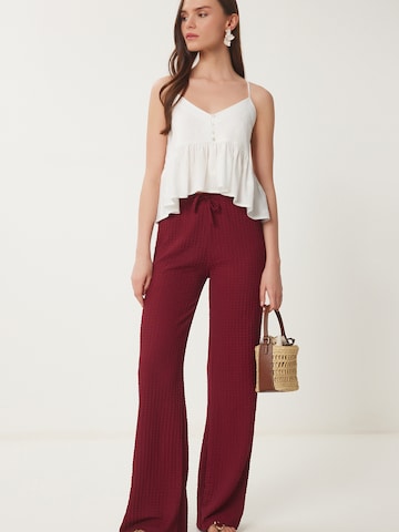 Happiness İstanbul Широкий Штаны в Красный