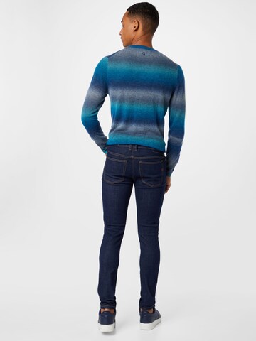 DIESEL Skinny Jeans 'SLEENKER' in Blau