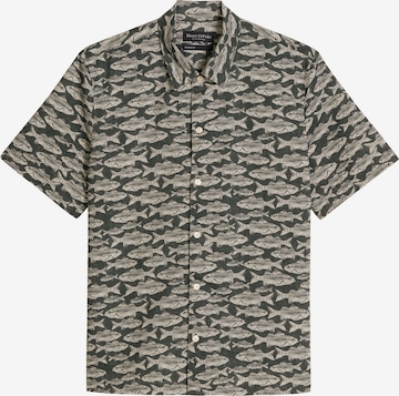 Marc O'Polo Regular Fit Hemd in Grün: Vorderseite