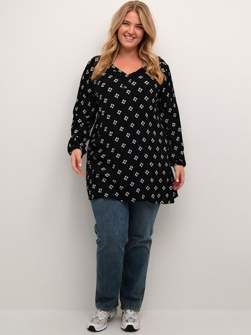 KAFFE CURVE Tunic 'Ami' in Black