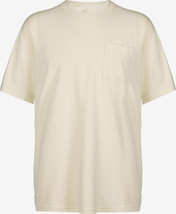 Maglietta di Nike Sportswear in beige: frontale