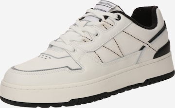 Baskets basses Marc O'Polo en blanc : devant