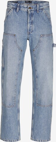 Regular Jeans 'EDDIE PAINTER' de la JACK & JONES pe albastru: față