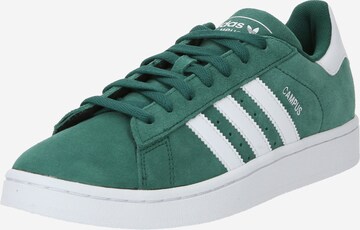 Baskets basses 'CAMPUS 2' ADIDAS ORIGINALS en vert : devant