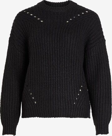 VILA Sweater 'Suba' in Black: front