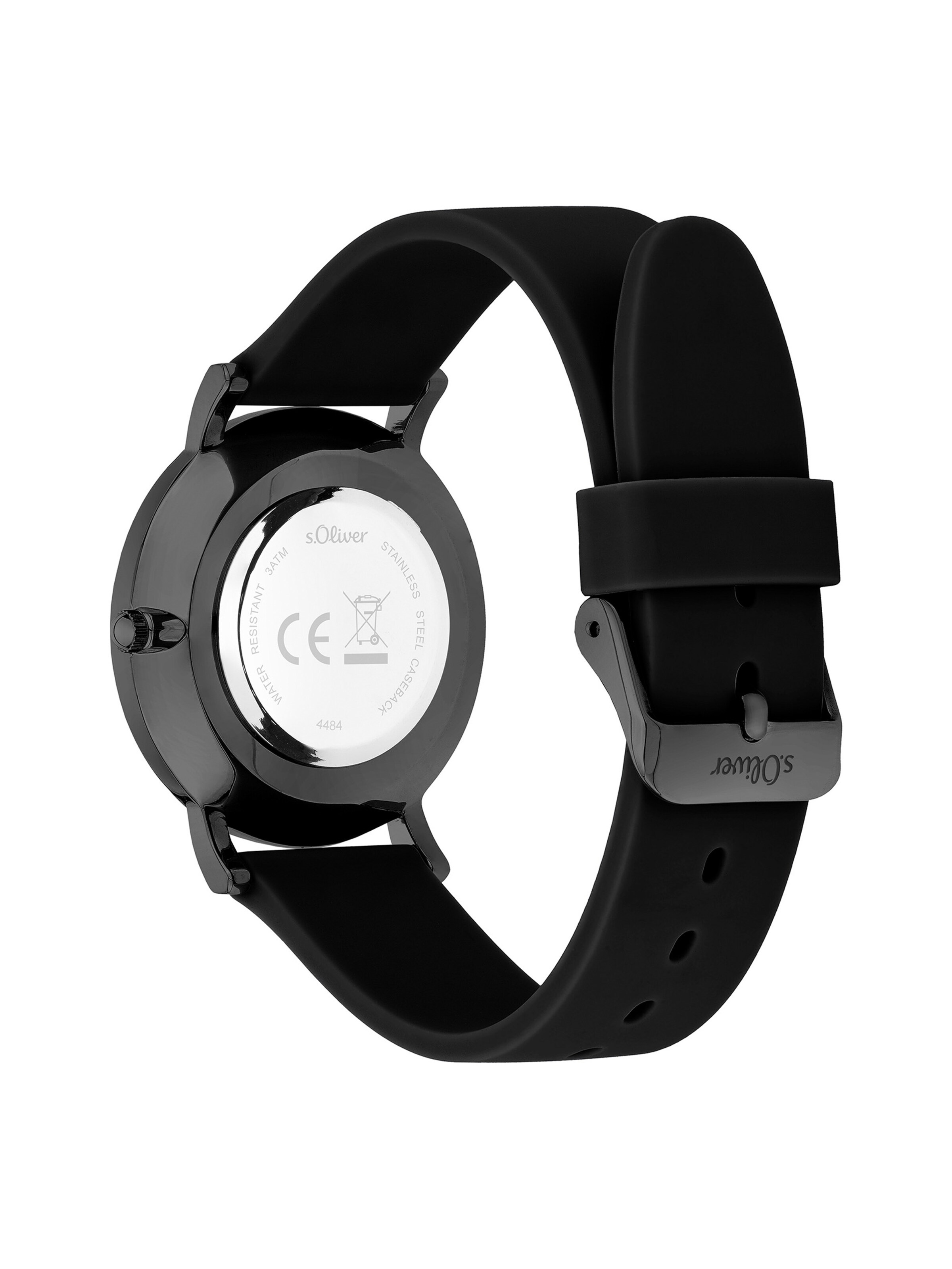 s.Oliver Analog Watch in Black