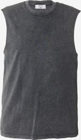 DAN FOX APPAREL Shirt 'Lucian' in Grey: front