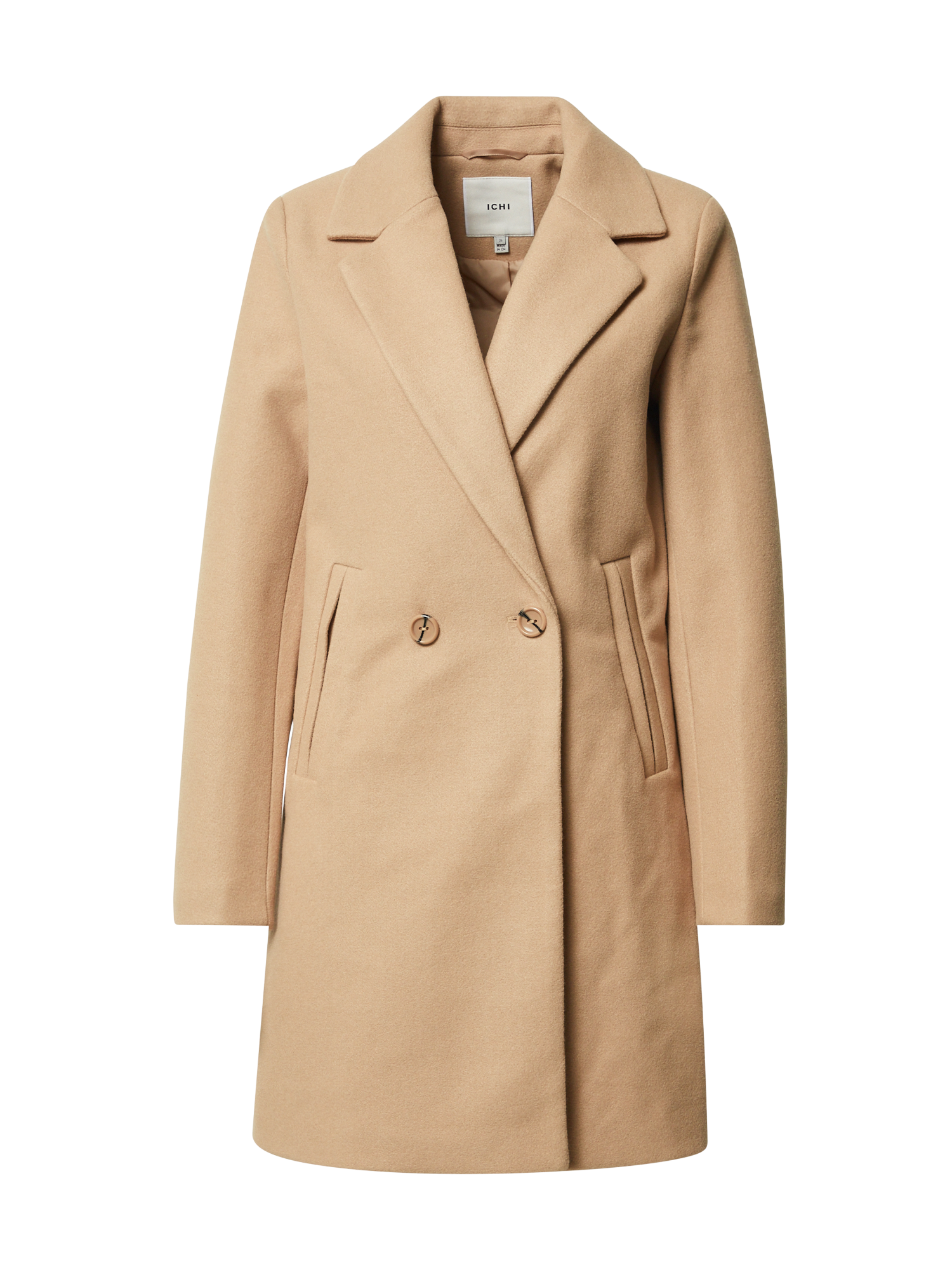 Kobiety Odzież ICHI Płaszcz przejściowy w kolorze Brązowym 