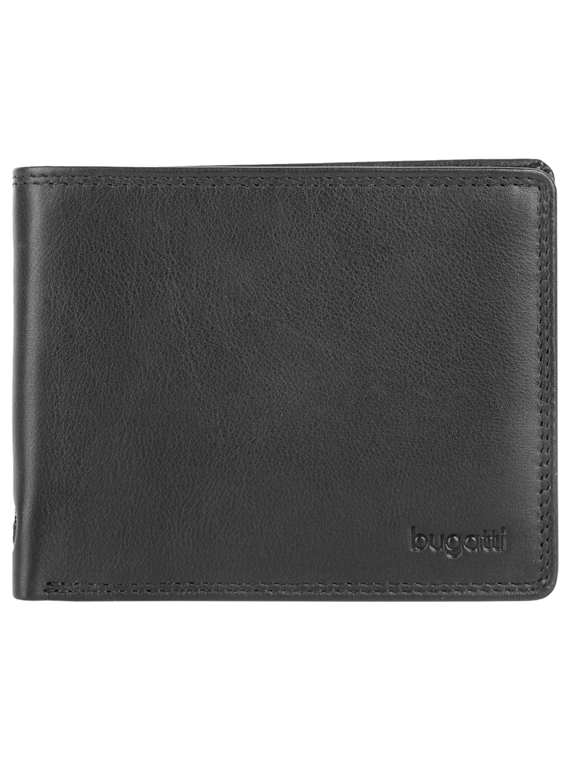 Porte-monnaies 'BUGATTI Geldbörse' bugatti en noir : devant