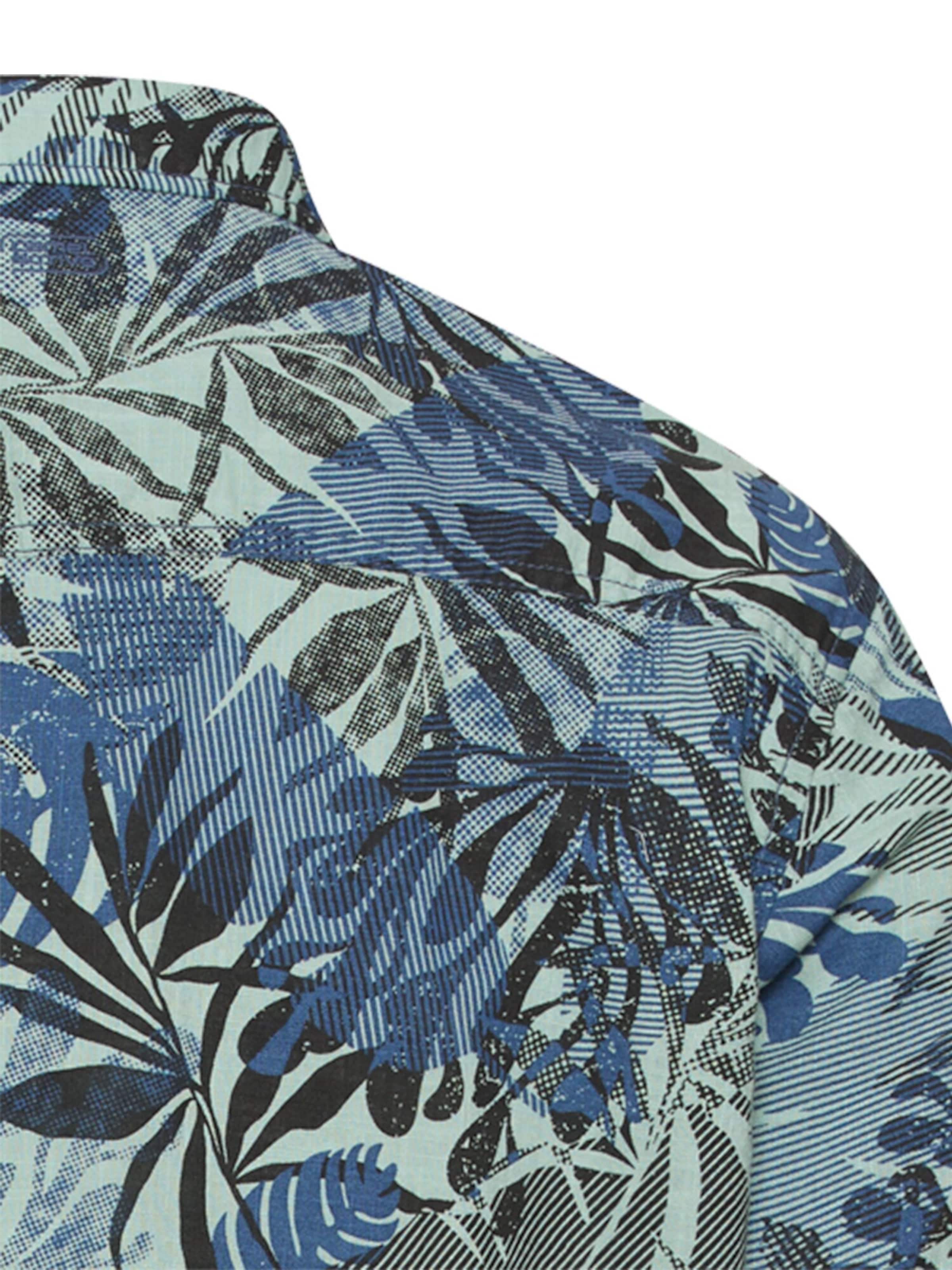 CAMEL ACTIVE Regular fit Button Up Shirt in Blue