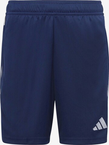 ADIDAS PERFORMANCE Regular Workout Pants 'Tiro 23 League' in Blue: front