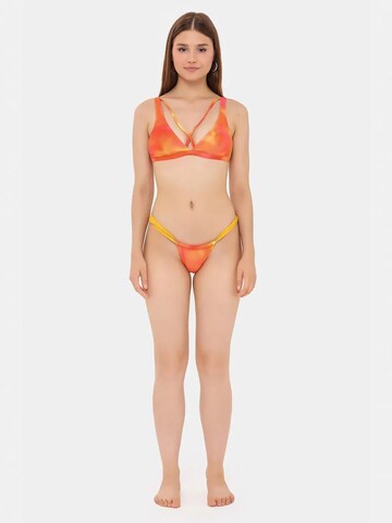 Triangle Bikini Hiccup en orange
