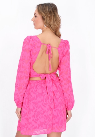 Chemisier 'Festive' faina en rose