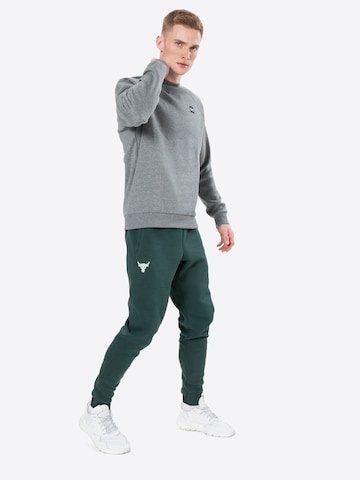 UNDER ARMOUR Sports sweatshirt 'Rival' in Grey